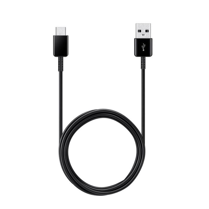 Καλώδιο Σύνδεσης USB 2.0 Samsung EP-DG930MBEG USB A σε USB C 1.5m Μαύρο (2 τεμ.)