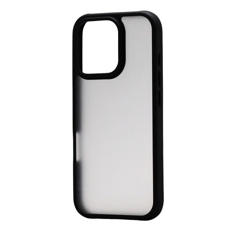 Θήκη TPU & PC inos Apple iPhone 16 Pro Flame Μαύρο