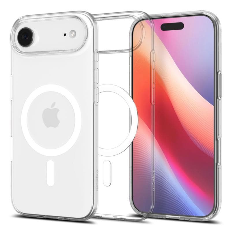 Θήκη TPU Spigen Apple iPhone Air Liquid Crystal Διάφανο-Λευκό