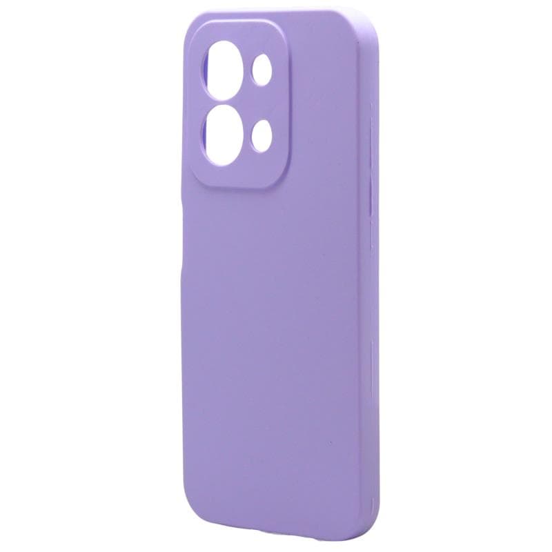 Θήκη Liquid Silicon inos Xiaomi Poco C85/ Redmi 15C 4G/ Redmi 15C 5G Velvet Βιολετί