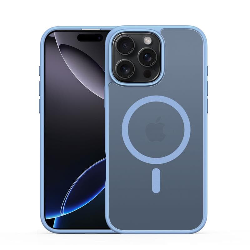 Θήκη TPU & PC Dux Ducis Apple iPhone 16 Pro Max Magnetic MagSafe Yind Μπλε