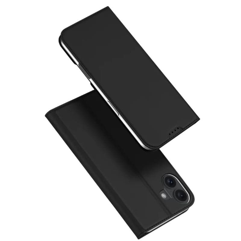 Θήκη Flip Dux Ducis Apple iPhone 16 Skin Pro Μαύρο