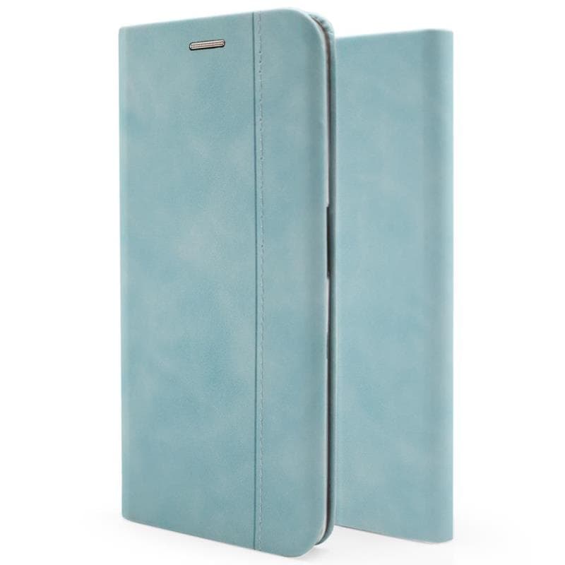 Θήκη Flip Book inos Apple iPhone 14 Plus 5G S-Folio NE Παστέλ Μπλε