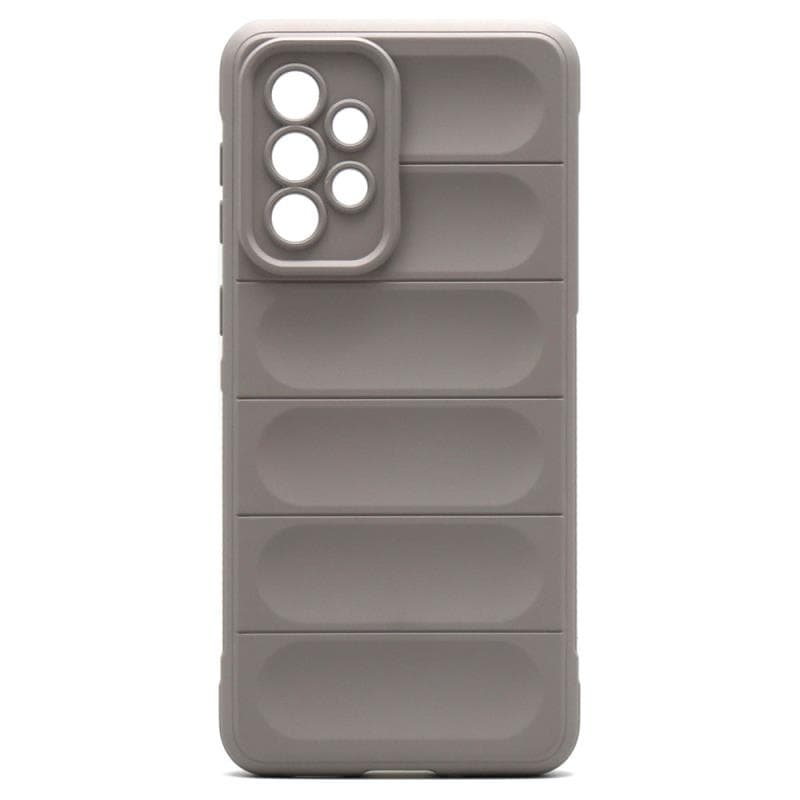 Θήκη Shield TPU inos Samsung Galaxy A33 5G Stripes Ανοιχτό Γκρι