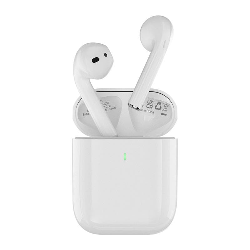 True Wireless Ακουστικά Bluetooth Devia EM053 Airbuds-TWS Λευκό
