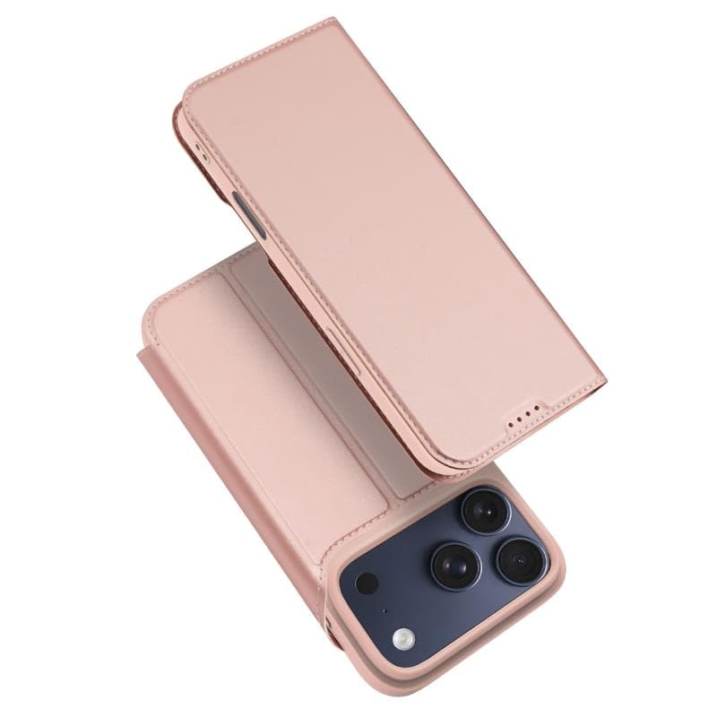 Θήκη Flip Dux Ducis Apple iPhone 18 Pro/17 Pro Skin Pro Ροζ