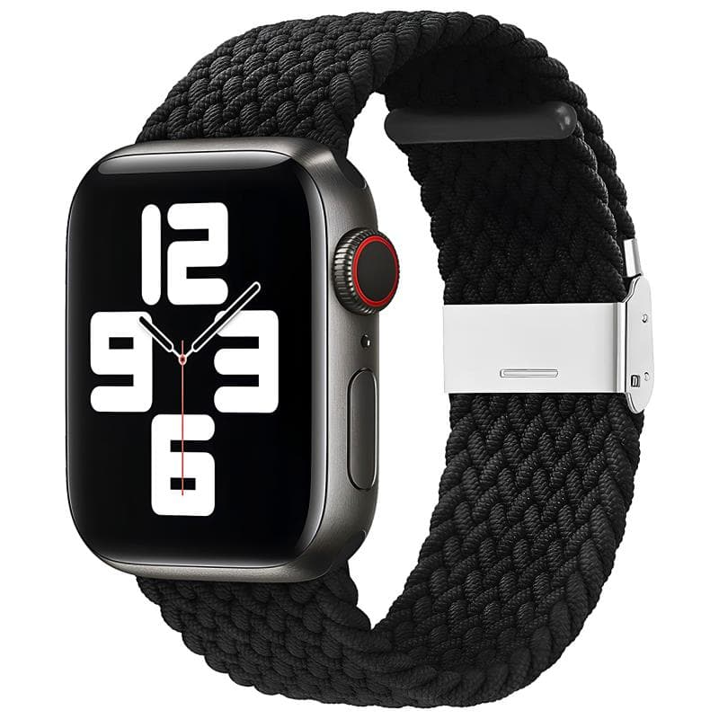 Λουράκι Flexible Fiber για Apple Watch 42/ 44/ 45/ 46/ 49mm Μαύρο (Ασυσκεύαστο)