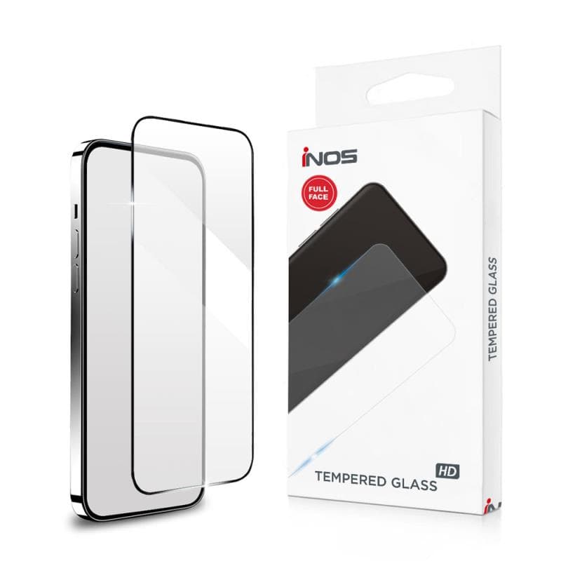 Tempered Glass Full Face inos 0.33mm Samsung Galaxy S21 5G Μαύρο