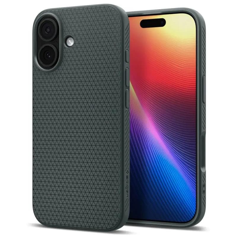 Θήκη Soft TPU Spigen Apple iPhone 17 Liquid Air Πράσινο