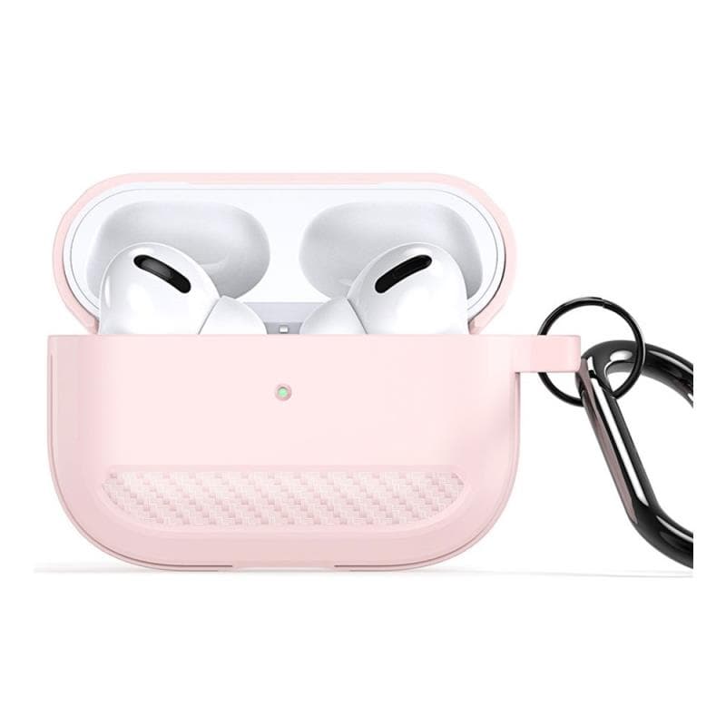 Θήκη TPU Dux Ducis Apple AirPods Pro 2 με Γάντζο PECB Ροζ