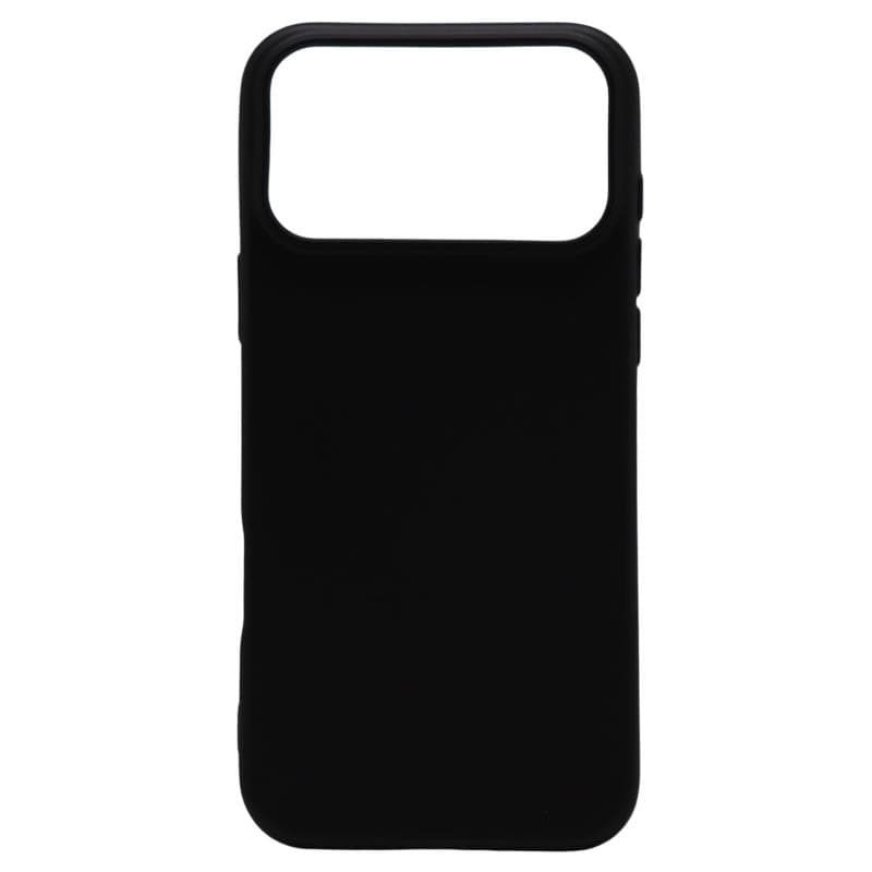 Θήκη Soft TPU inos Apple iPhone 18 Pro Max/ 17 Pro Max S-Cover Μαύρο