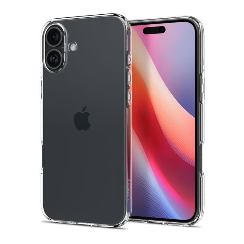 Θήκη TPU Spigen Apple iPhone 16 Liquid Crystal Διάφανο