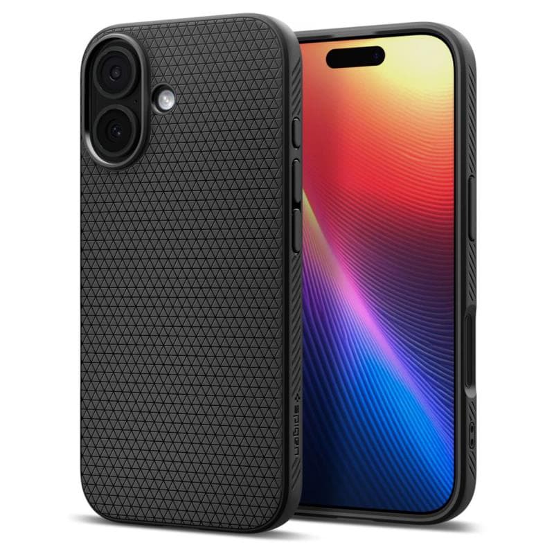 Θήκη Soft TPU Spigen Apple iPhone 17 Liquid Air Μαύρο