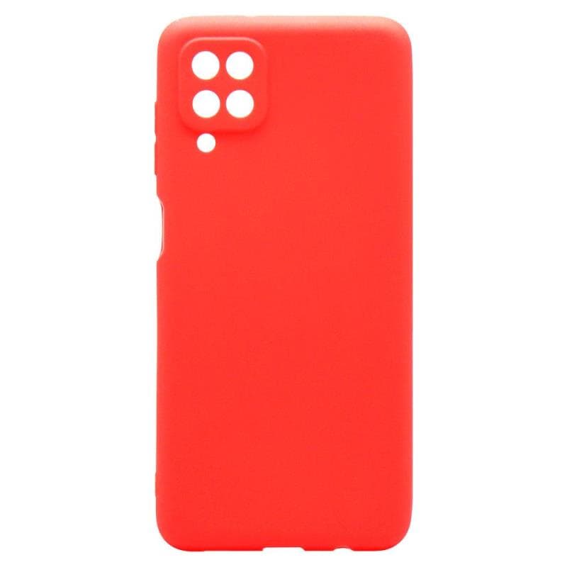 Θήκη Soft TPU inos Samsung Galaxy A12/ A12 Nacho/ M12 S-Cover Κόκκινο