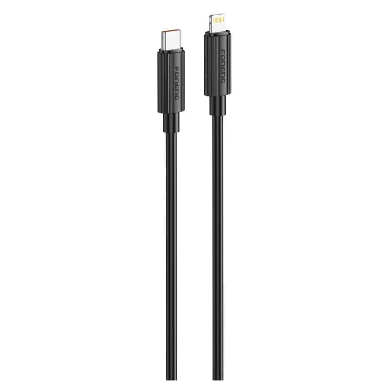 Καλώδιο Σύνδεσης USB 2.0 Foneng XS07 USB C σε Lightning PD 27W 1.2m Μαύρο