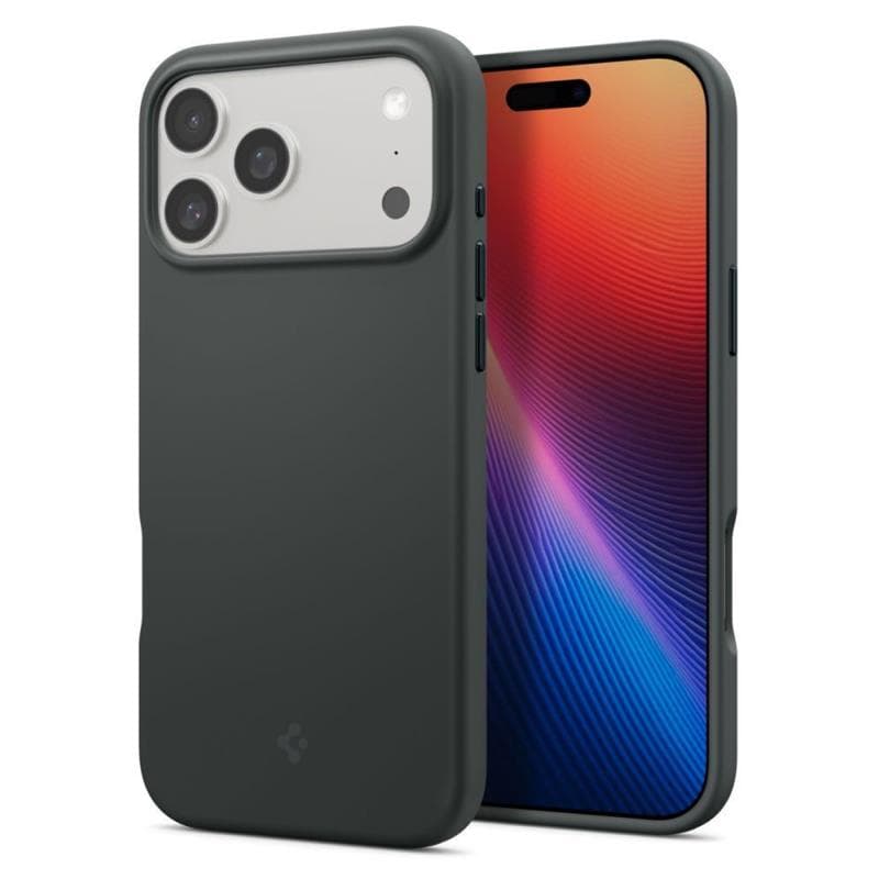Θήκη Σιλικόνης Spigen Silicone Fit Magsafe Apple iPhone 18 Pro/ 17 Pro Πράσινο
