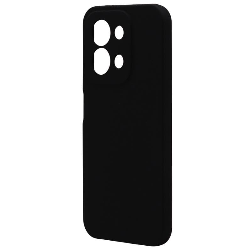 Θήκη Liquid Silicon inos Xiaomi Poco C85/ Redmi 15C 4G/ Redmi 15C 5G Velvet Μαύρο