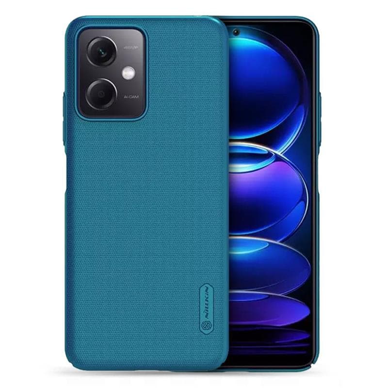 Θήκη Soft TPU & PC Nillkin Xiaomi Poco X5 5G/ Redmi Note 12 5G Frosted Shield Μπλε