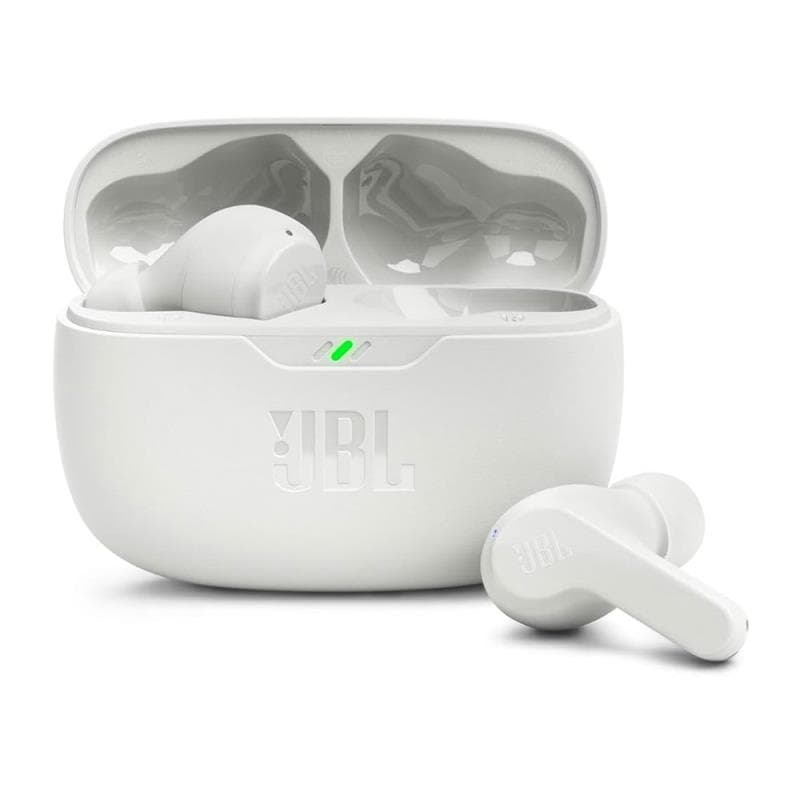 True Wireless Ακουστικά Bluetooth JBL Wave Beam Λευκό