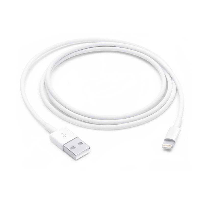 Kαλώδιο Apple MUQW3 USB A to Lightning 1m Λευκό