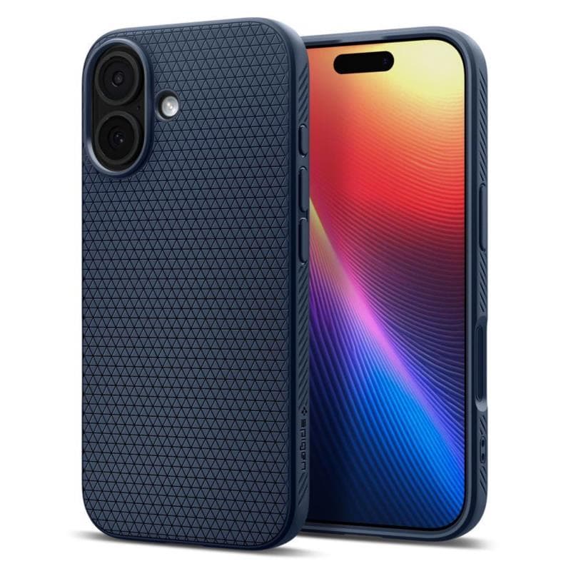Θήκη Soft TPU Spigen Apple iPhone 17 Liquid Air Σκούρο Μπλε