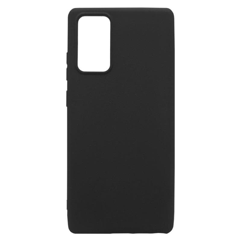 Θήκη Soft TPU inos Samsung Galaxy Note 20 S-Cover Μαύρο