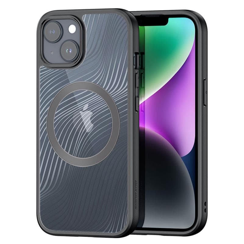 Θήκη TPU & PC Dux Ducis Apple iPhone 15 Plus Magnetic MagSafe Aimo Μαύρο