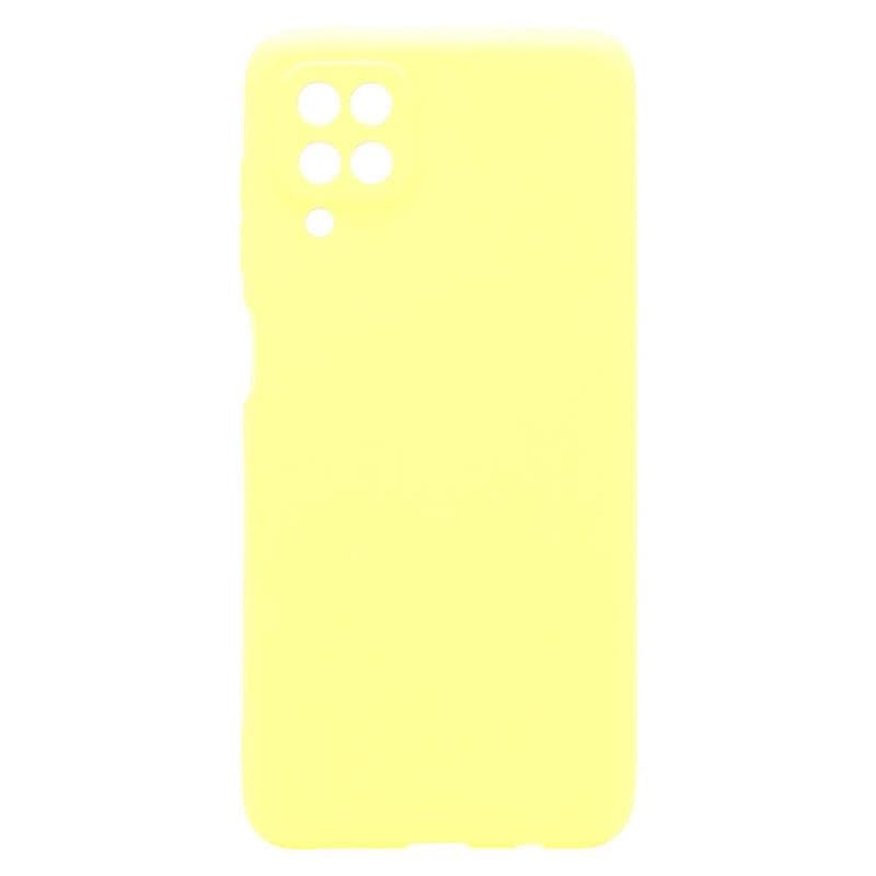 Θήκη Soft TPU inos Samsung Galaxy A12/ A12 Nacho/ M12 S-Cover Κίτρινο
