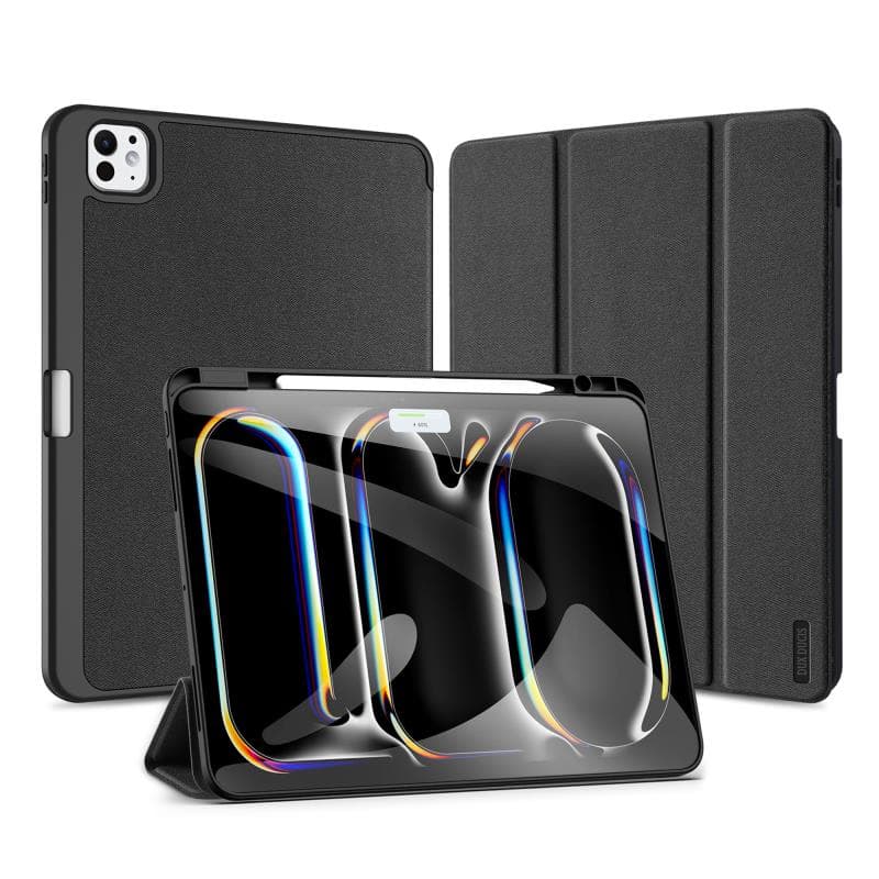 Θήκη TPU Flip Dux Ducis Apple iPad Pro 13.0" (2024) Shock Proof Domo Μαύρο
