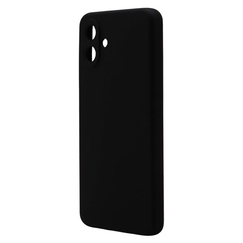 Θήκη Liquid Silicon inos Samsung Galaxy A07 Velvet Μαύρο