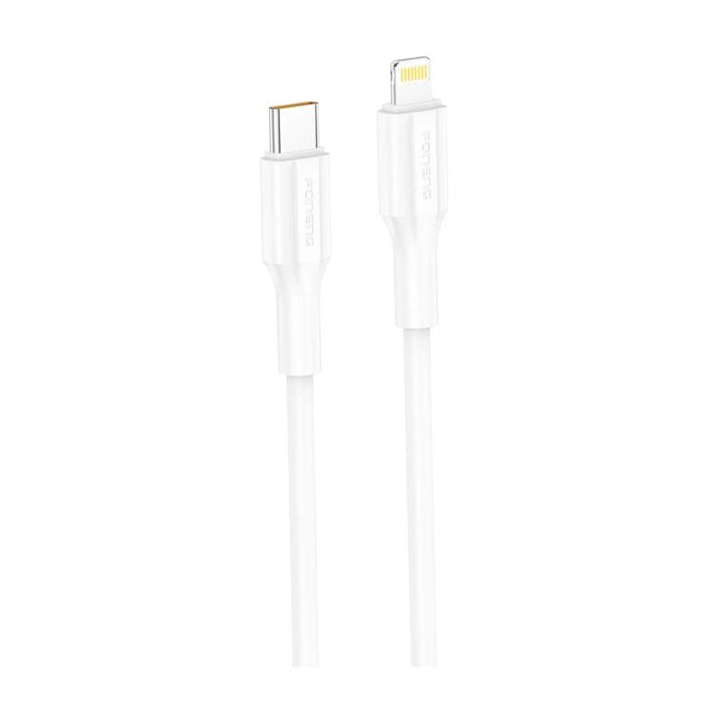 Καλώδιο Σύνδεσης USB 2.0 Foneng XS01 USB C σε Lightning PD 27W 1m Λευκό