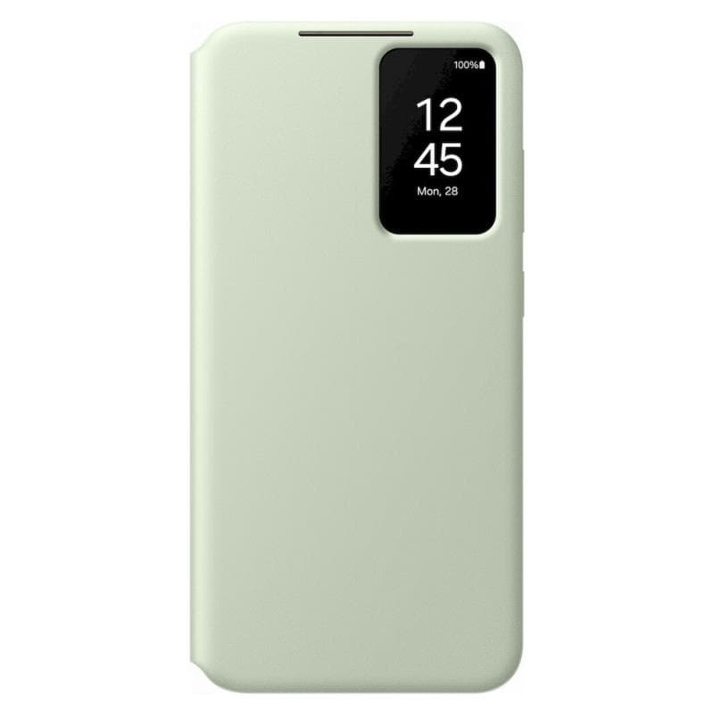 Θήκη Flip S-View Samsung EF-ZS926CGEG για Galaxy S24 Plus 5G Ανοιχτό Πράσινο