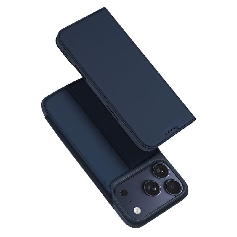 Θήκη Flip Dux Ducis Apple iPhone 18 Pro/ 17 Pro Skin Pro Μπλε