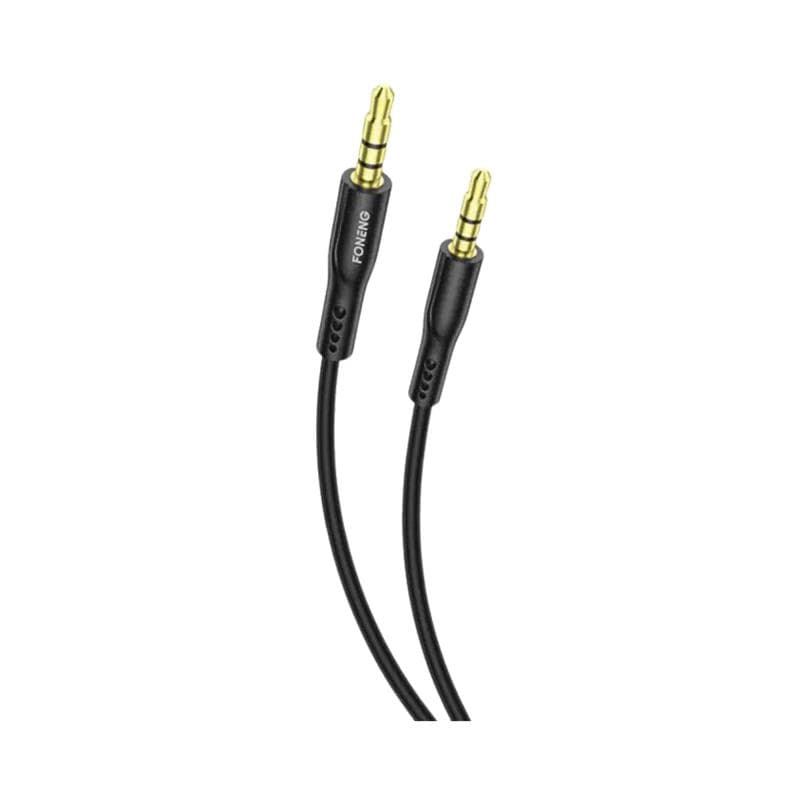 Καλώδιο Ήχου Foneng BM22 3.5mm/3.5mm 1m Μαύρο