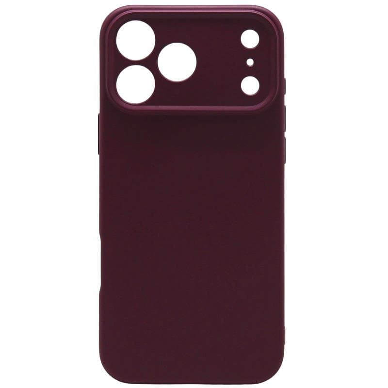 Θήκη Soft TPU inos Apple iPhone 18 Pro Max 5G S-Cover Μπορντώ