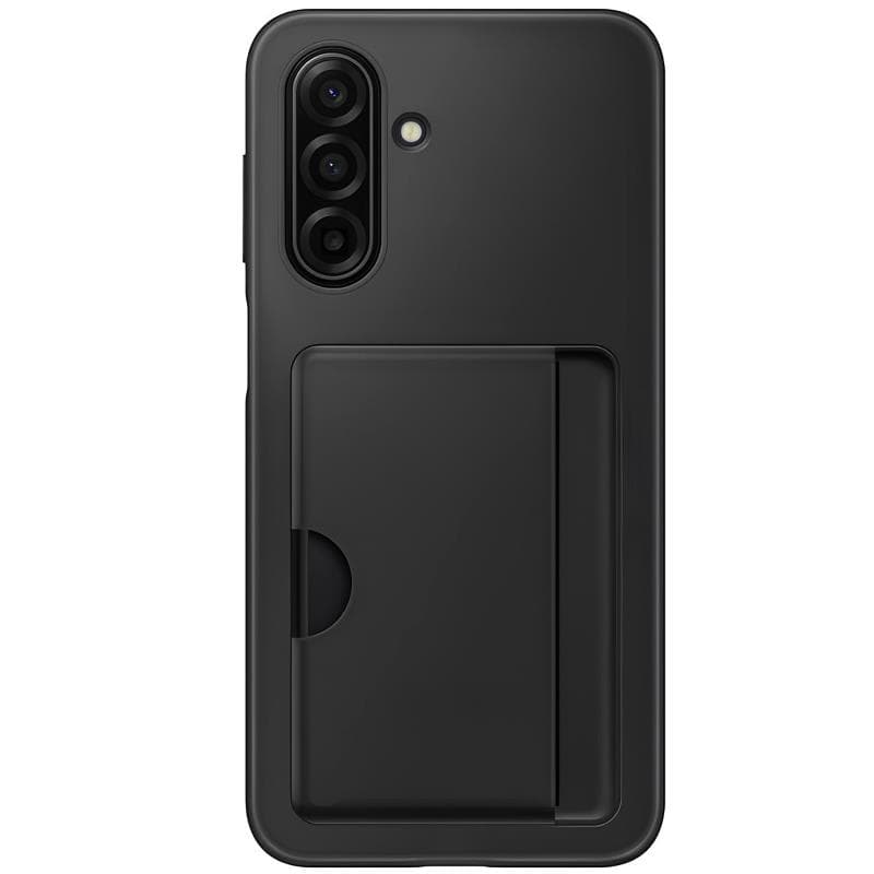 Θήκη Σιλικόνης Samsung EF-OA176TBEGWW για Galaxy A17 5G με Card Slot Μαύρο