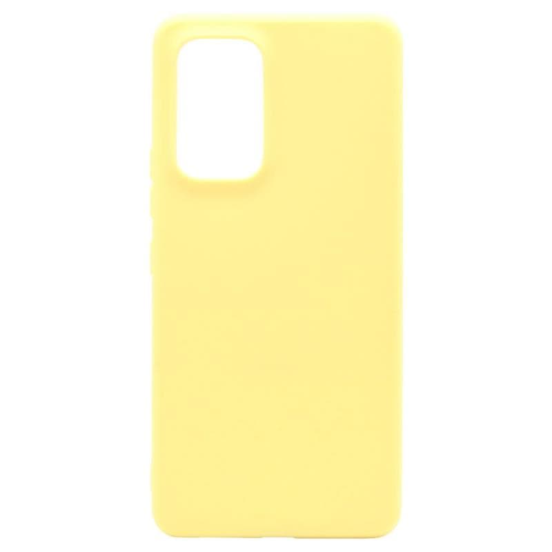Θήκη Soft TPU inos Samsung Galaxy A53 5G S-Cover Κίτρινο