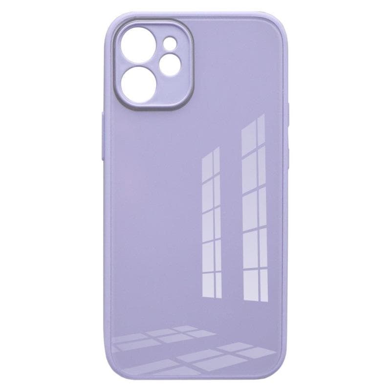 Θήκη TPU & Glass inos Apple iPhone 12 mini CamGuard Μωβ