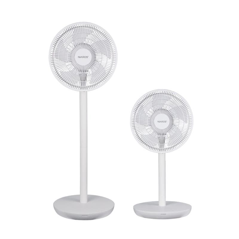 Επιδαπέδιος Ανεμιστήρας Niaros Puncha 35W Λευκό