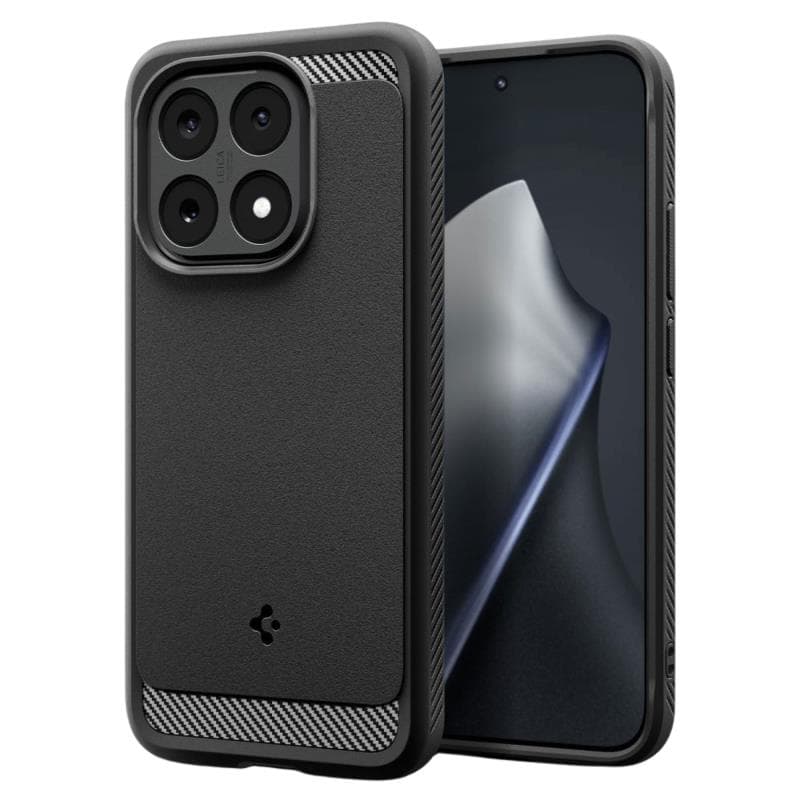 Θήκη Soft TPU Spigen Xiaomi 15T 5G Rugged Armor Μαύρο