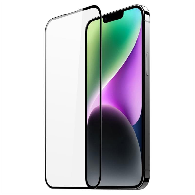Tempered Glass Full Face Dux Ducis Apple iPhone 15 Μαύρο (1 τεμ.)