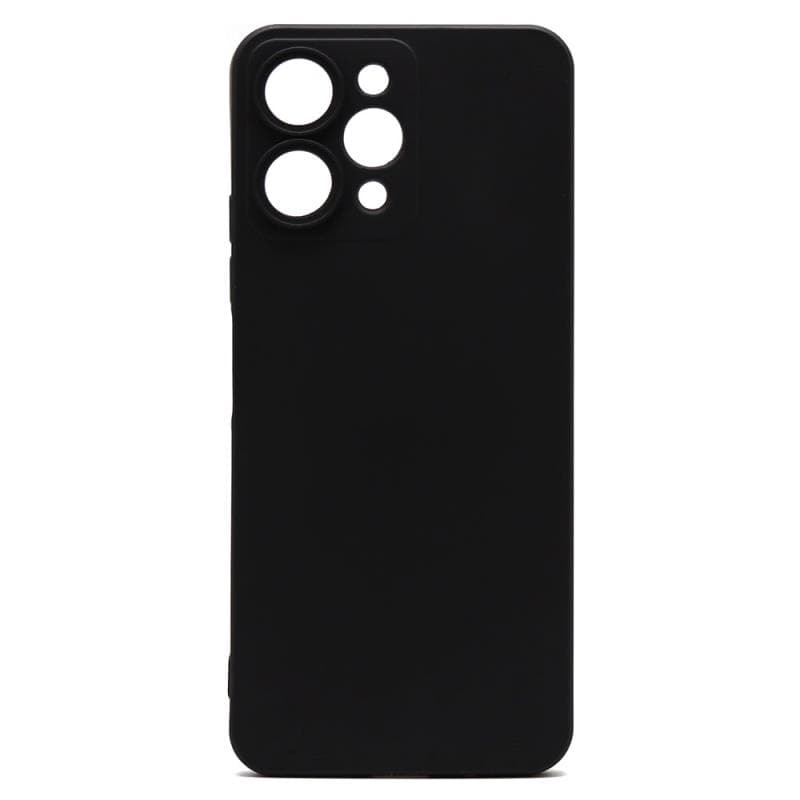 Θήκη Soft TPU inos Xiaomi Redmi 12 S-Cover Μαύρο