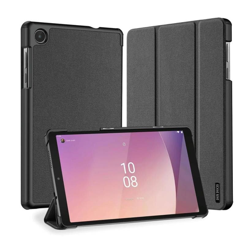 Θήκη TPU Flip Dux Ducis Lenovo Tab M8 8.0" (4th Gen) Shock Proof Domo Μαύρο