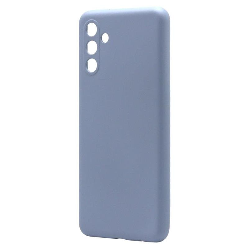 Θήκη Liquid Silicon inos Samsung Galaxy A04s/ A13 5G L-Cover Γκρι-Μπλε
