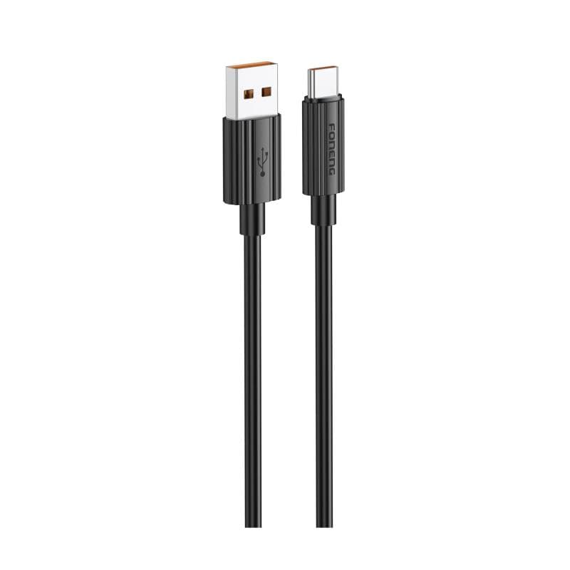 Καλώδιο Σύνδεσης USB 2.0 Foneng XS07 USB A σε USB C 15W 3Α 1.2m Μαύρο