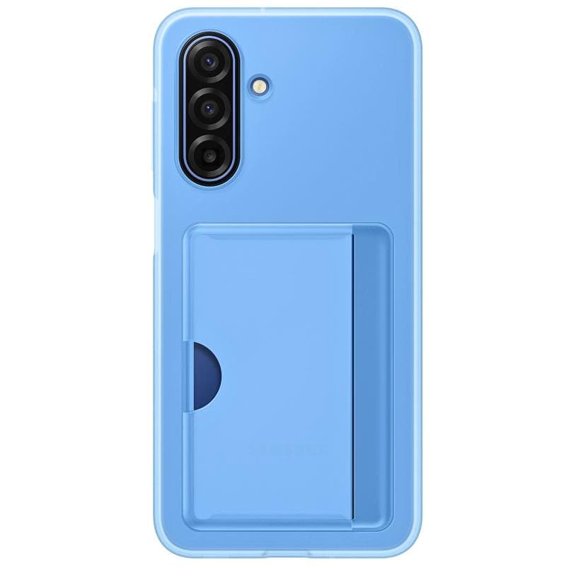 Θήκη Σιλικόνης Samsung EF-OA176TLEGWW για Galaxy A17 5G με Card Slot Μπλε