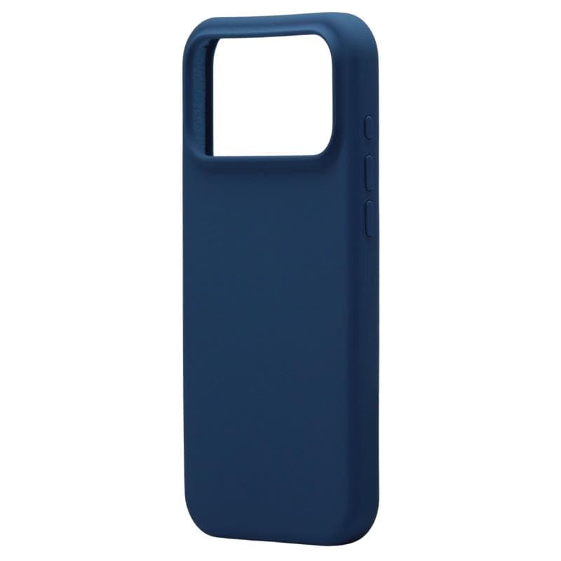 Θήκη Liquid Silicon inos Apple iPhone 18 Pro Max/ 17 Pro Max Velvet Σκούρο Μπλε