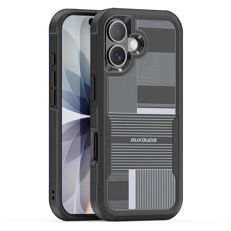Θήκη TPU & PC Dux Ducis Apple iPhone 17 Umbra Pattern Shld Μαύρο