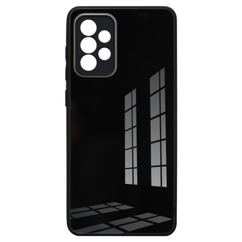 Θήκη TPU & Glass inos Samsung Galaxy A72 4G/ 5G CamGuard Μαύρο