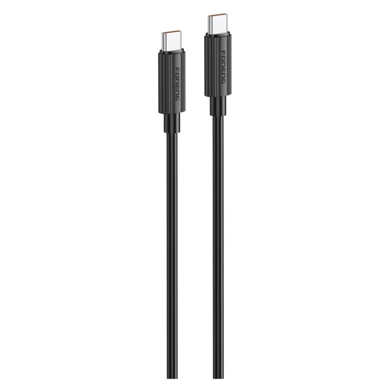 Καλώδιο Σύνδεσης USB 2.0 Foneng XS07 USB C σε USB C 60W 1.2m Μαύρο